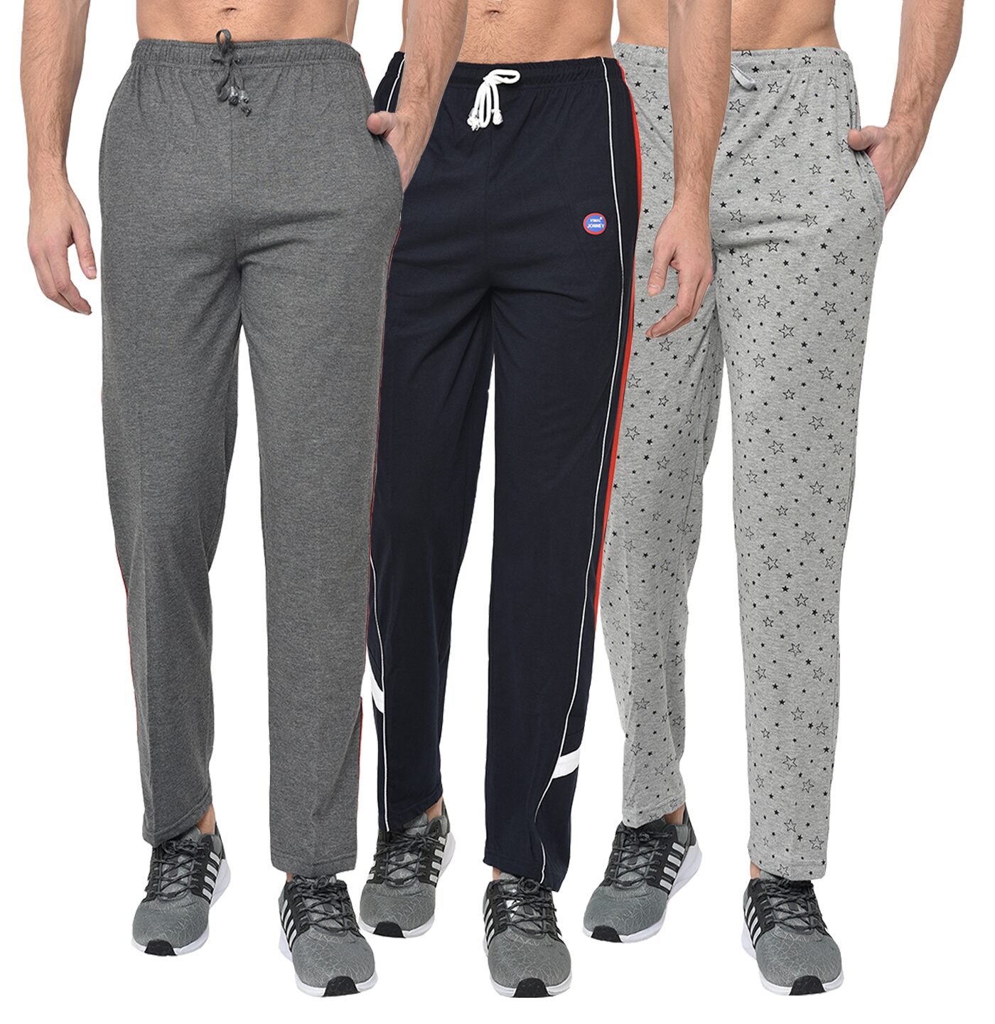

VIMAL JONNEY Men Multi Solid Regular fit Track pants