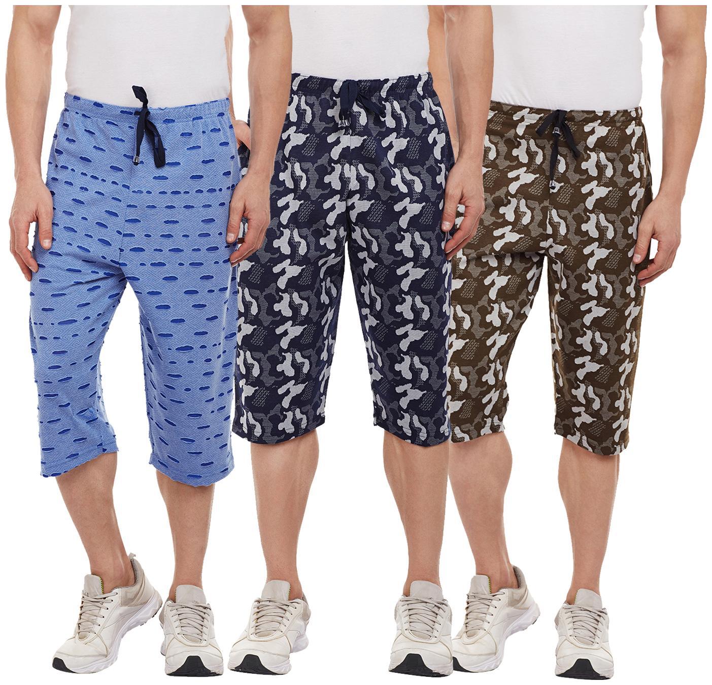 

VIMAL JONNEY Men Multi Regular Fit Regular Shorts