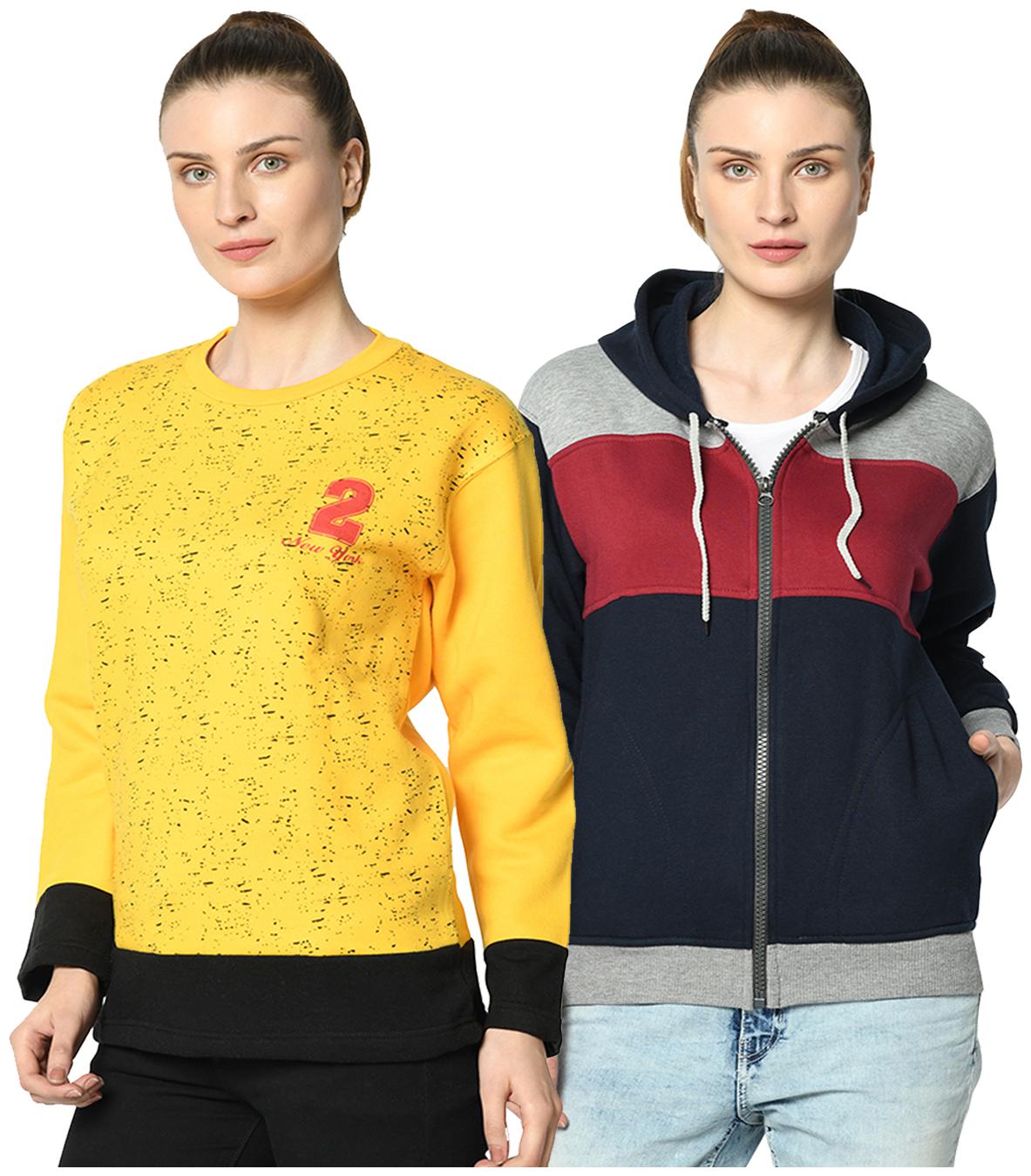 

VIMAL JONNEY Women Printed Sweatshirt - Multi