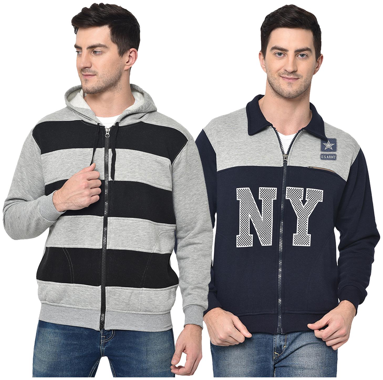 

VIMAL JONNEY Men Multi Hooded Hoodie