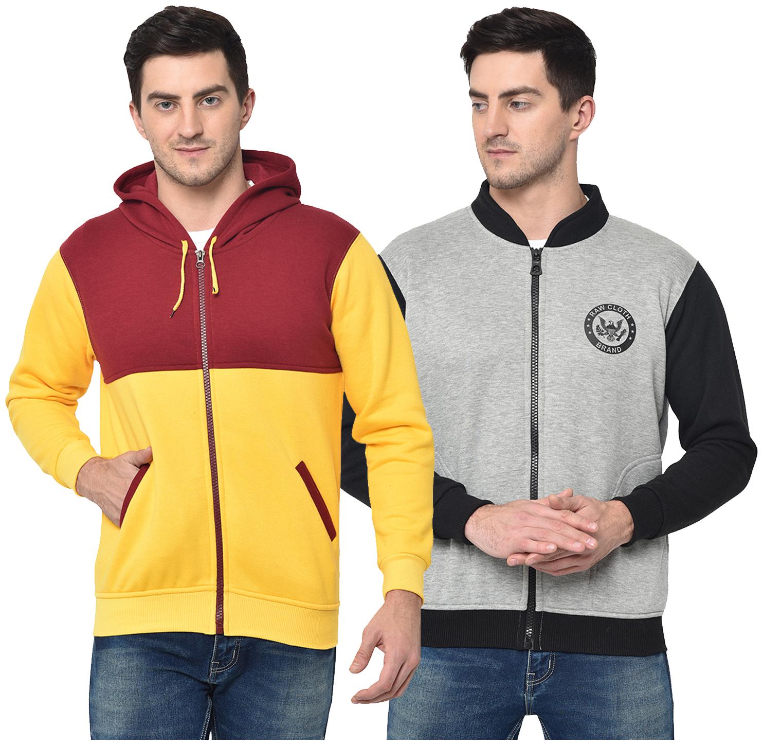 

VIMAL JONNEY Men Multi Hooded Hoodie