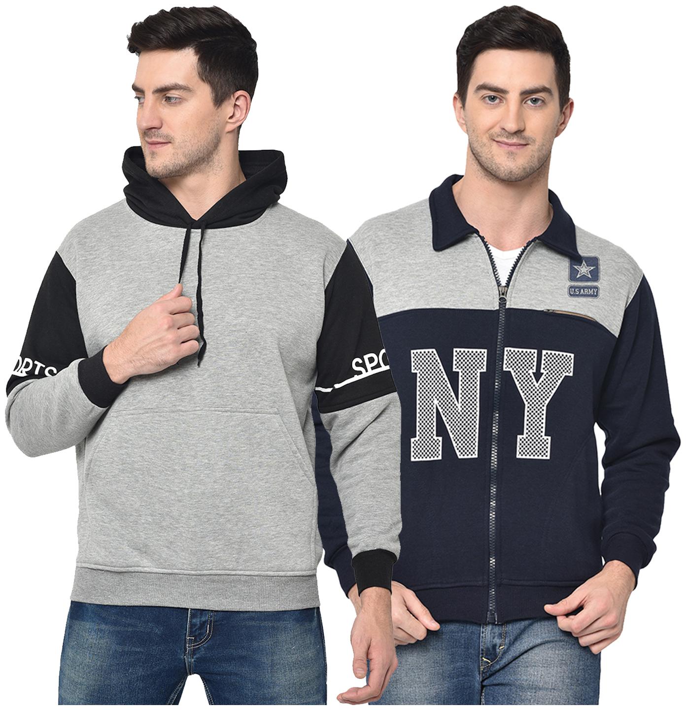 

VIMAL JONNEY Men Multi Hooded Hoodie