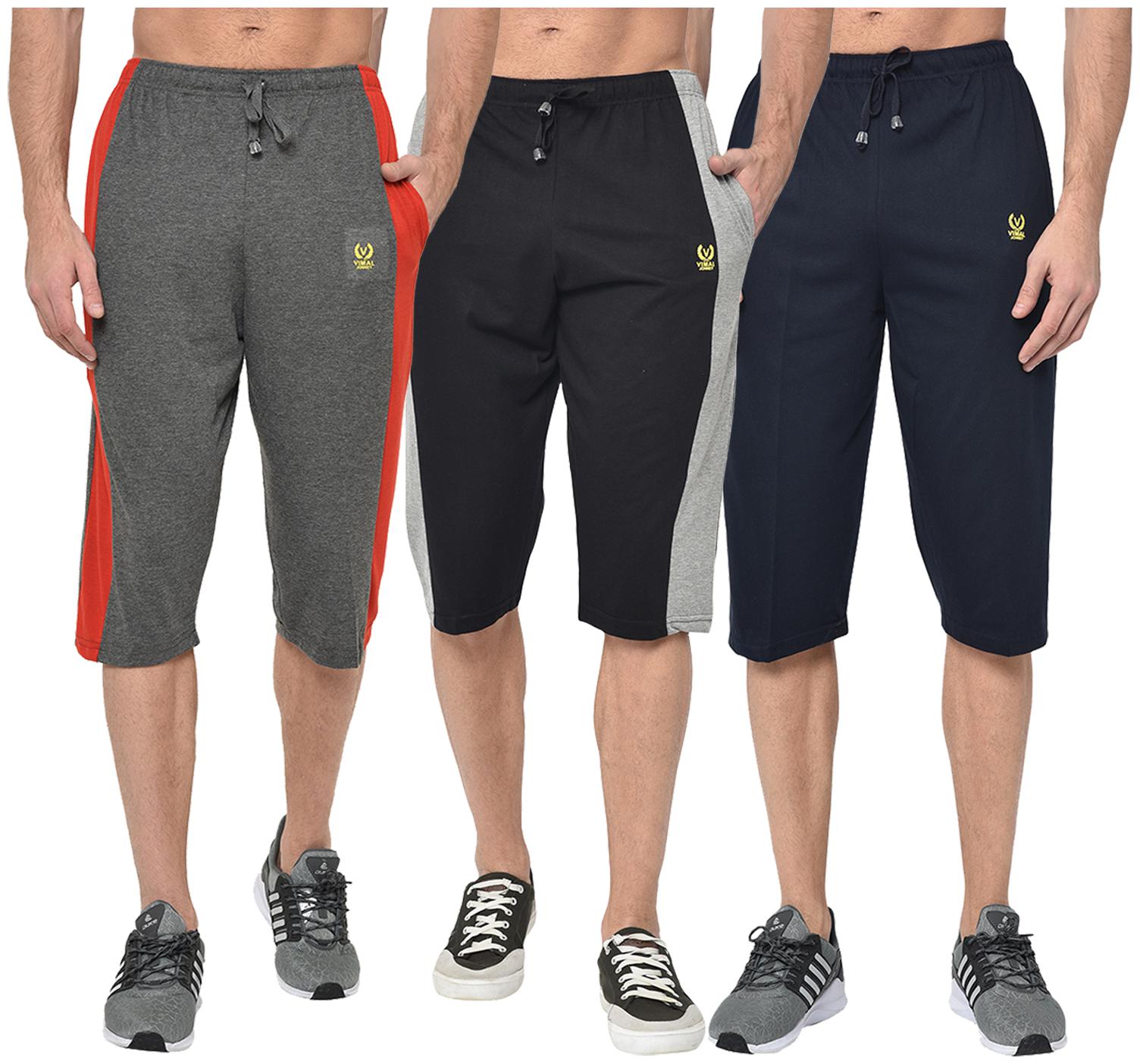 

VIMAL JONNEY Men Multi Regular Fit Regular Shorts