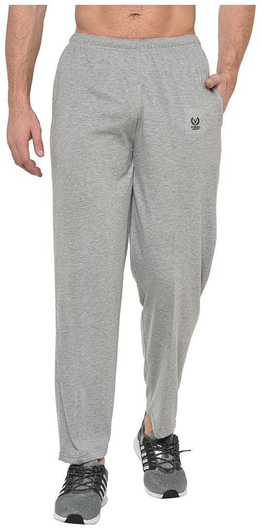 

VIMAL JONNEY Men Grey Solid Regular fit Track pants