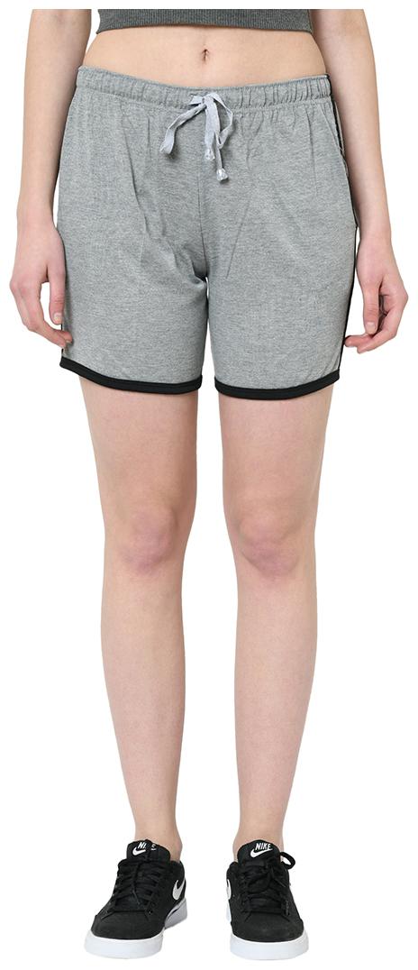 

VIMAL JONNEY Women Solid Regular shorts - Silver