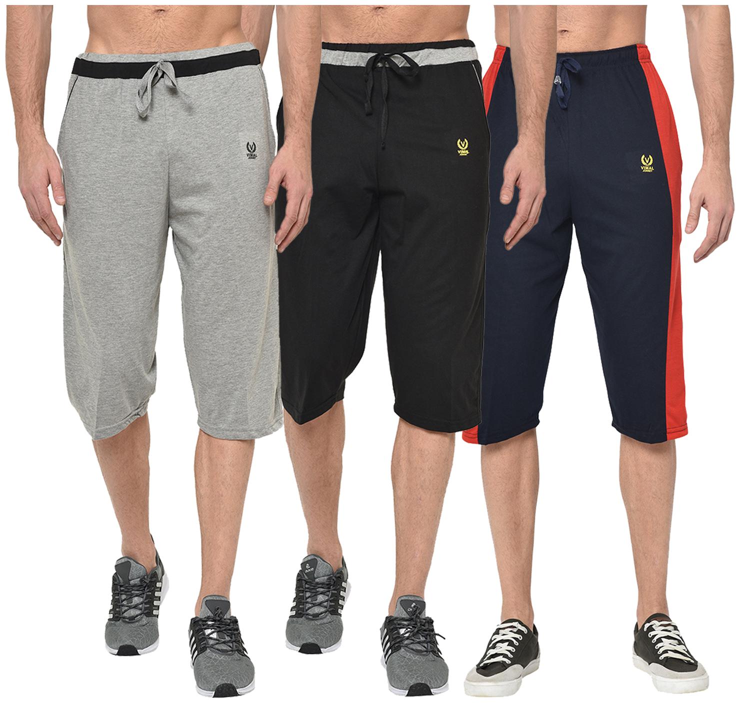 

VIMAL JONNEY Men Multi Regular Fit Regular Shorts