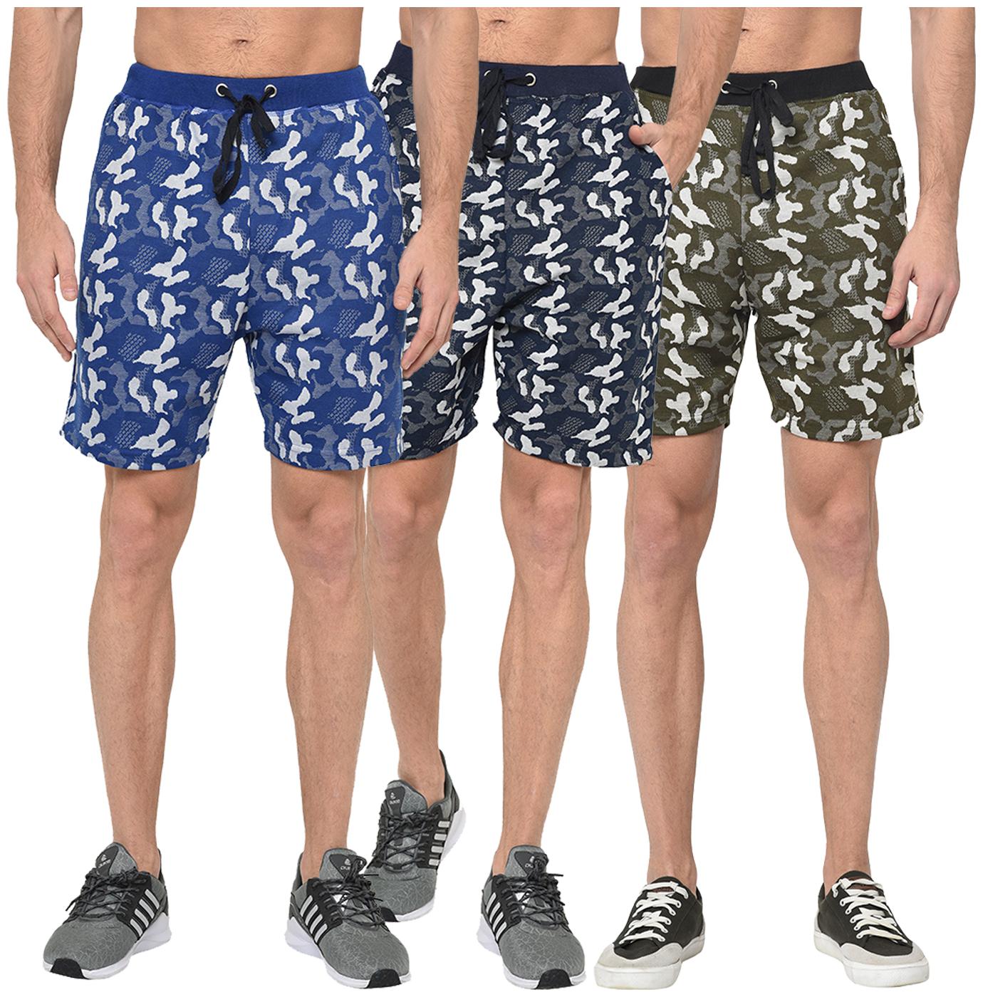 

VIMAL JONNEY Men Multi Regular Fit Regular Shorts