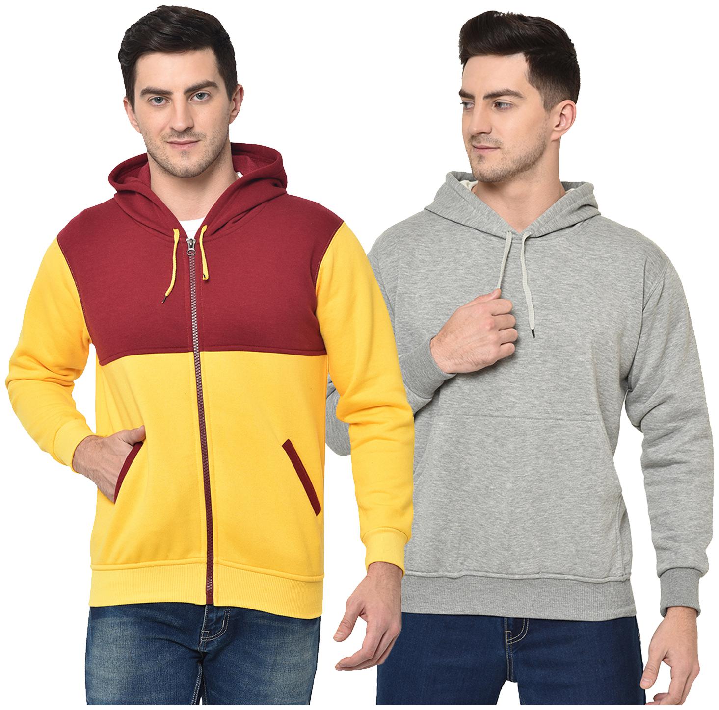 

VIMAL JONNEY Men Multi Hooded Hoodie