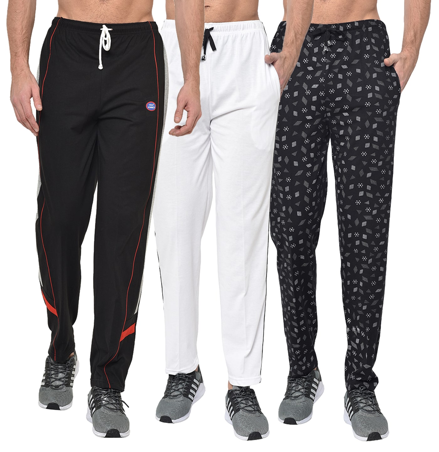 

VIMAL JONNEY Men Multi Solid Regular fit Track pants