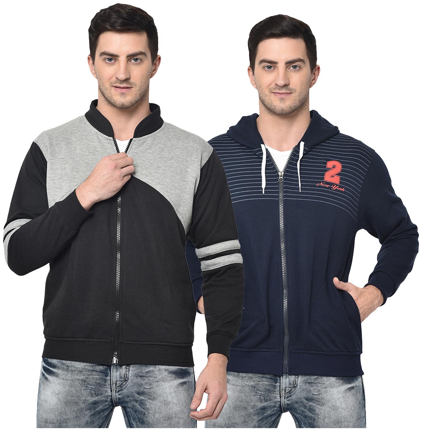 

VIMAL JONNEY Men Multi Hooded Hoodie
