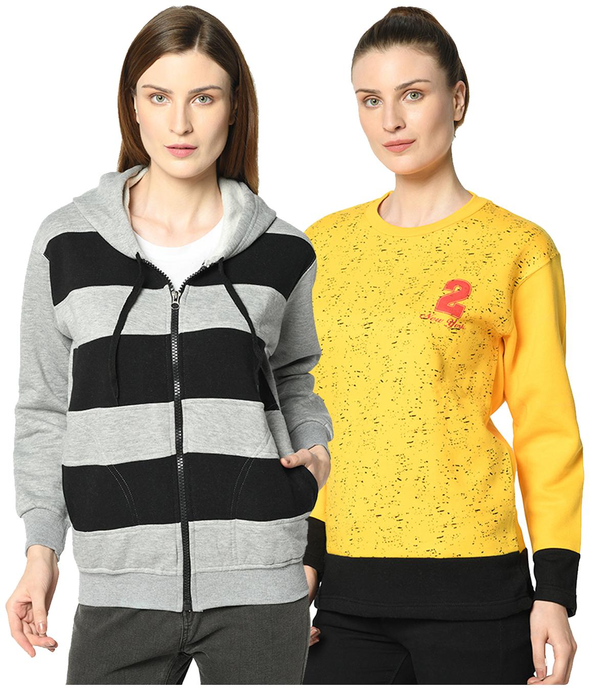 

VIMAL JONNEY Women Printed Sweatshirt - Multi