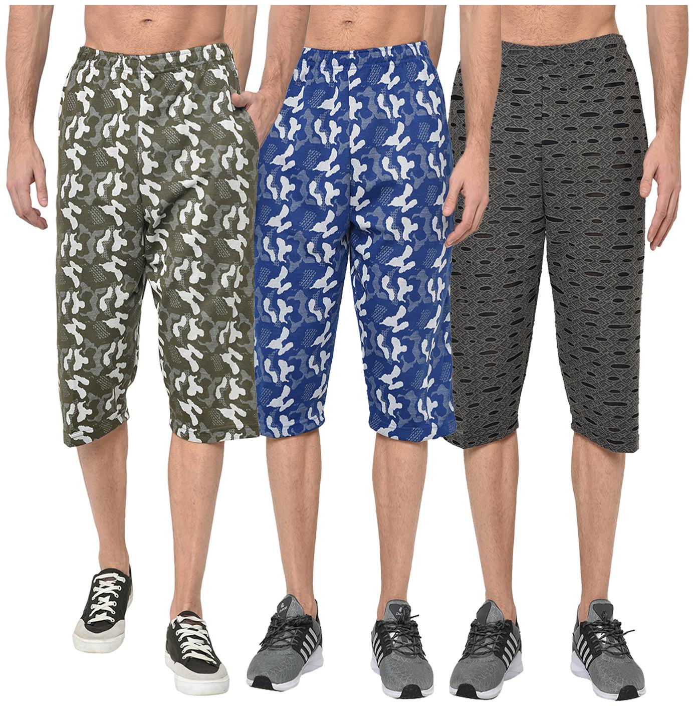

VIMAL JONNEY Men Multi Regular Fit Regular Shorts