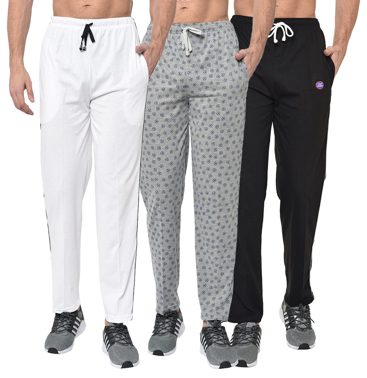 

VIMAL JONNEY Men Multi Solid Regular fit Track pants