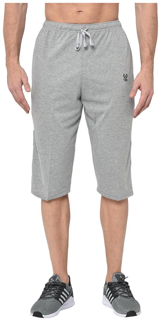 

VIMAL JONNEY Men Grey Regular Fit Regular Shorts