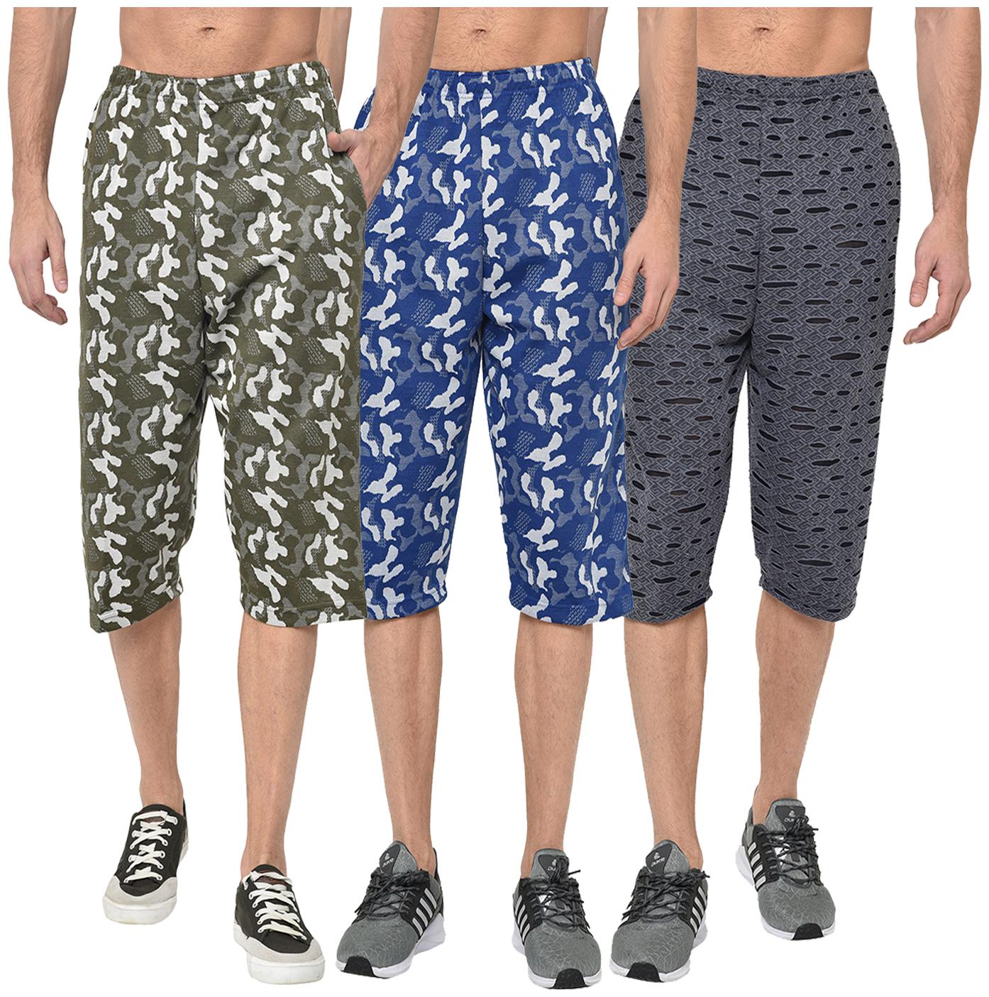 

VIMAL JONNEY Men Multi Regular Fit Regular Shorts