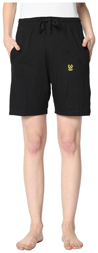 

Vimal Jonney Women S Regular Fit Cotton Short For Gym And Home Wear