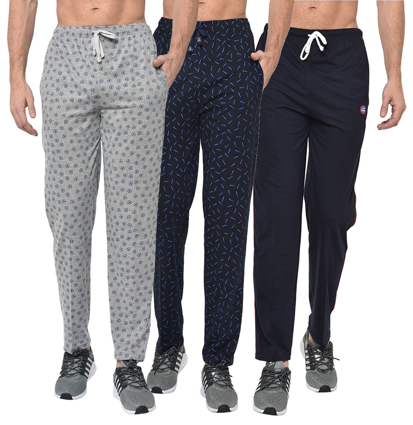 

VIMAL JONNEY Men Multi Solid Regular fit Track pants