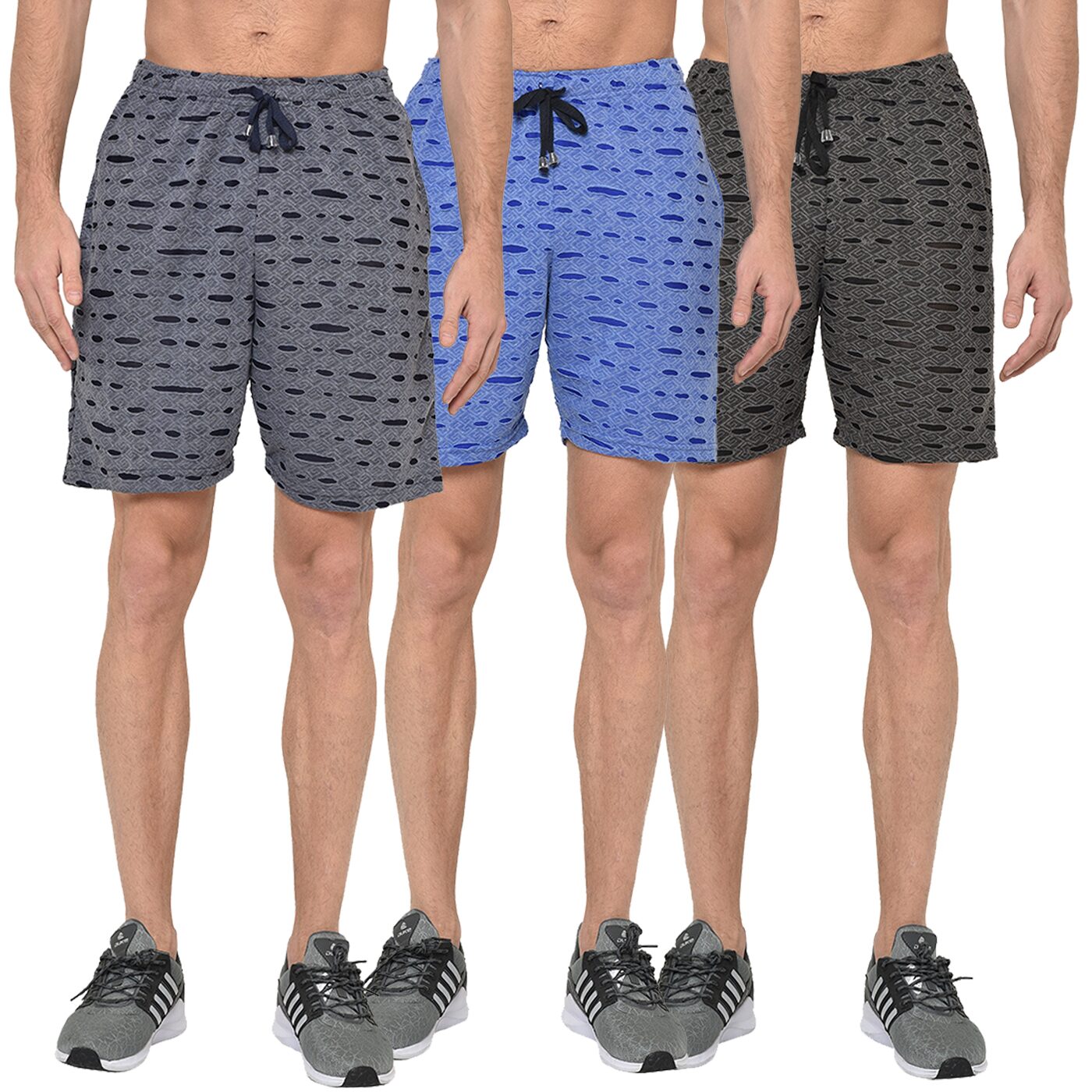 

VIMAL JONNEY Men Blue Regular Fit Regular Shorts