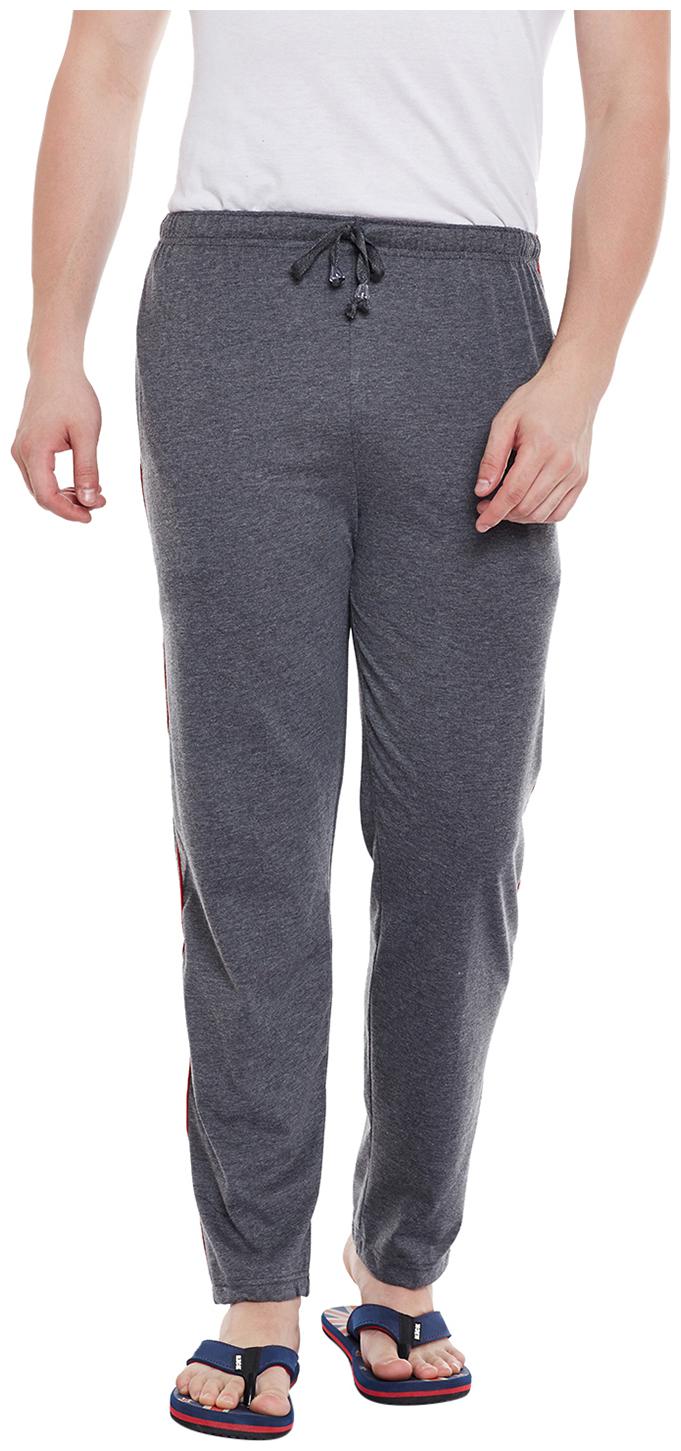 

VIMAL JONNEY Men Grey Solid Regular fit Track pants