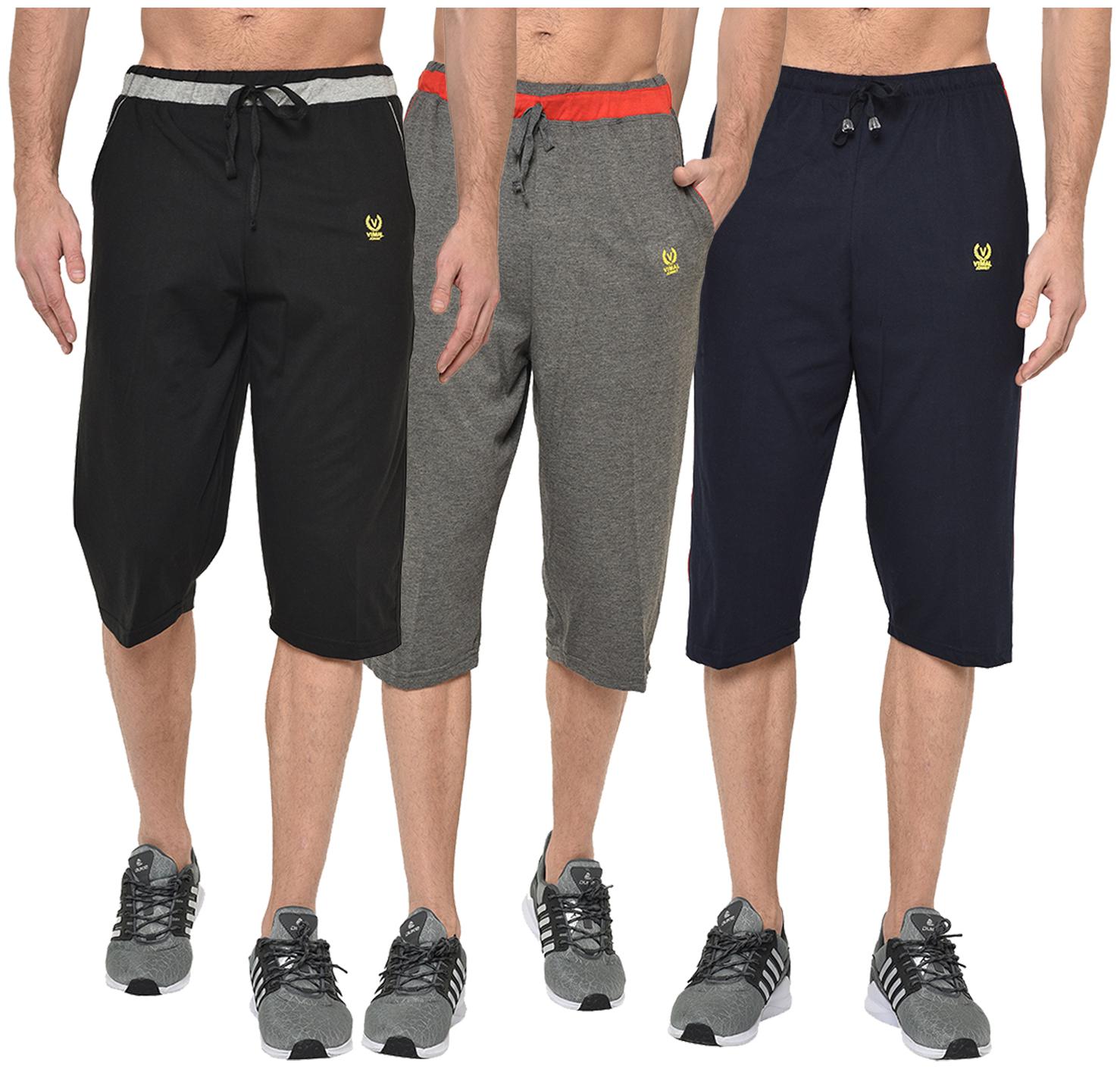 

VIMAL JONNEY Men Multi Regular Fit Regular Shorts