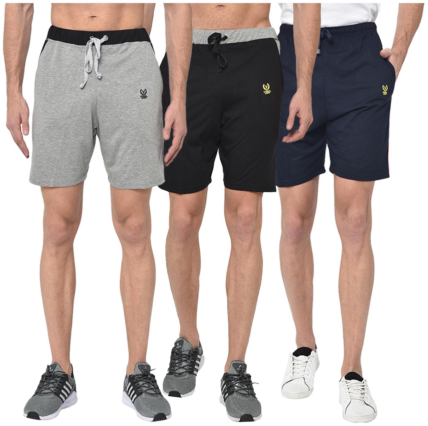 

VIMAL JONNEY Men Multi Regular Fit Regular Shorts