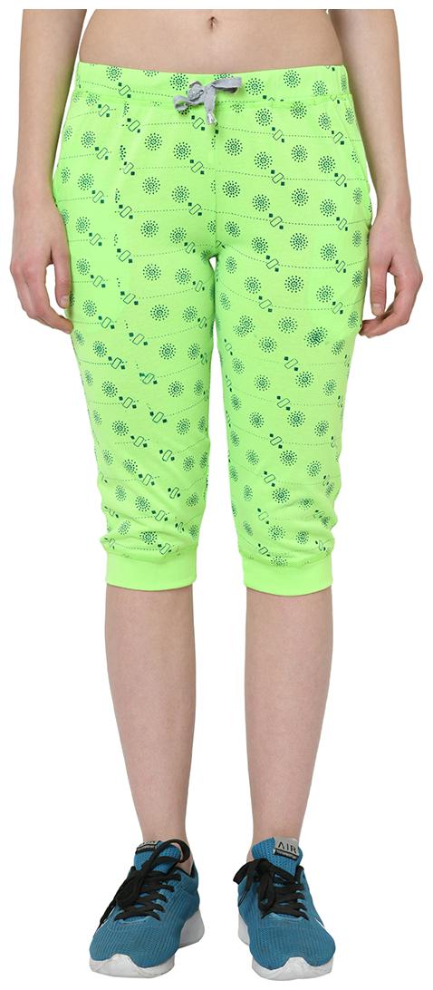

VIMAL JONNEY Women Printed Regular capri - Green