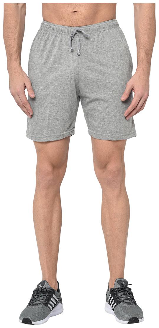 

VIMAL JONNEY Men Grey Regular Fit Regular Shorts