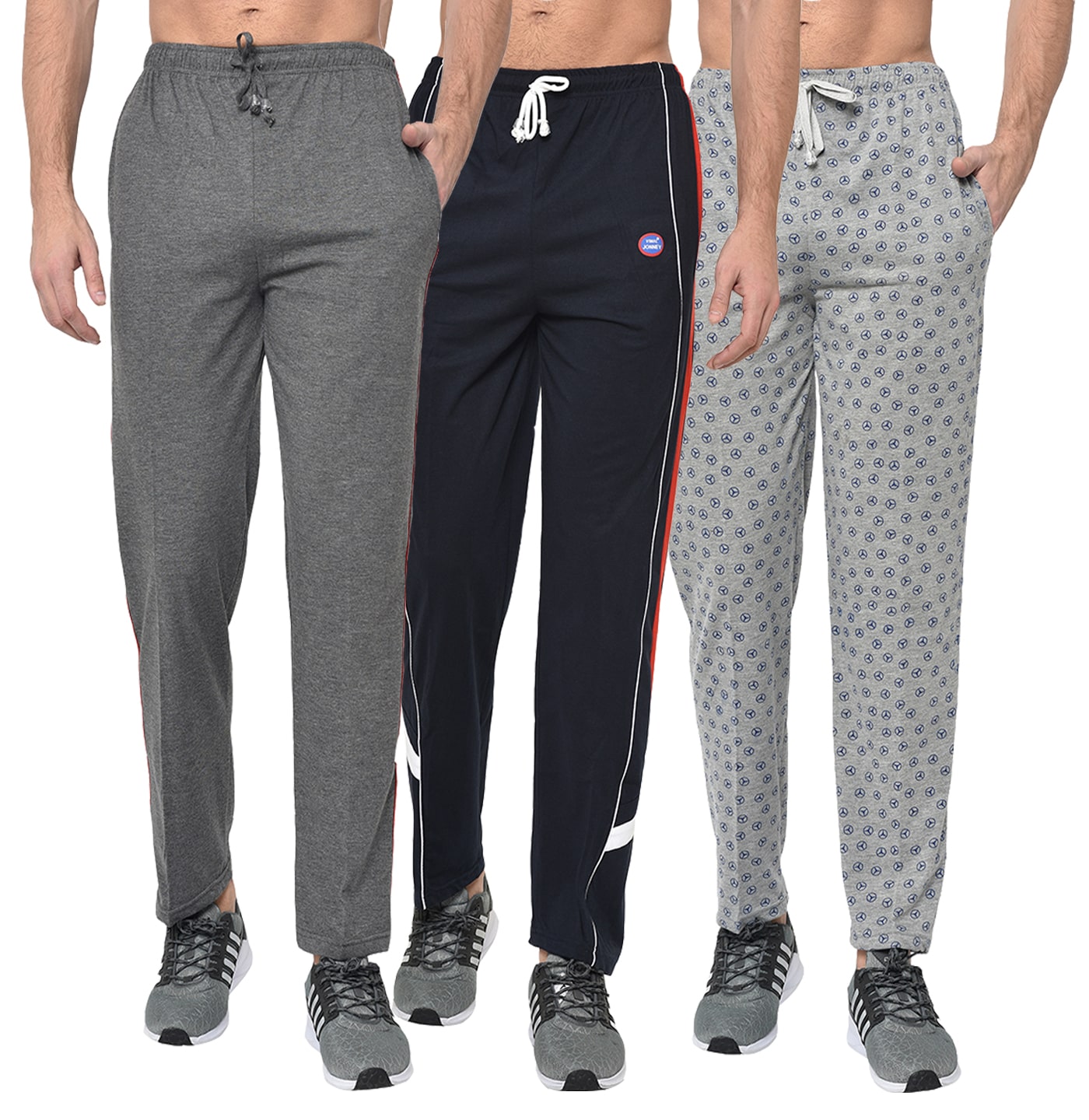 

VIMAL JONNEY Men Multi Solid Regular fit Track pants
