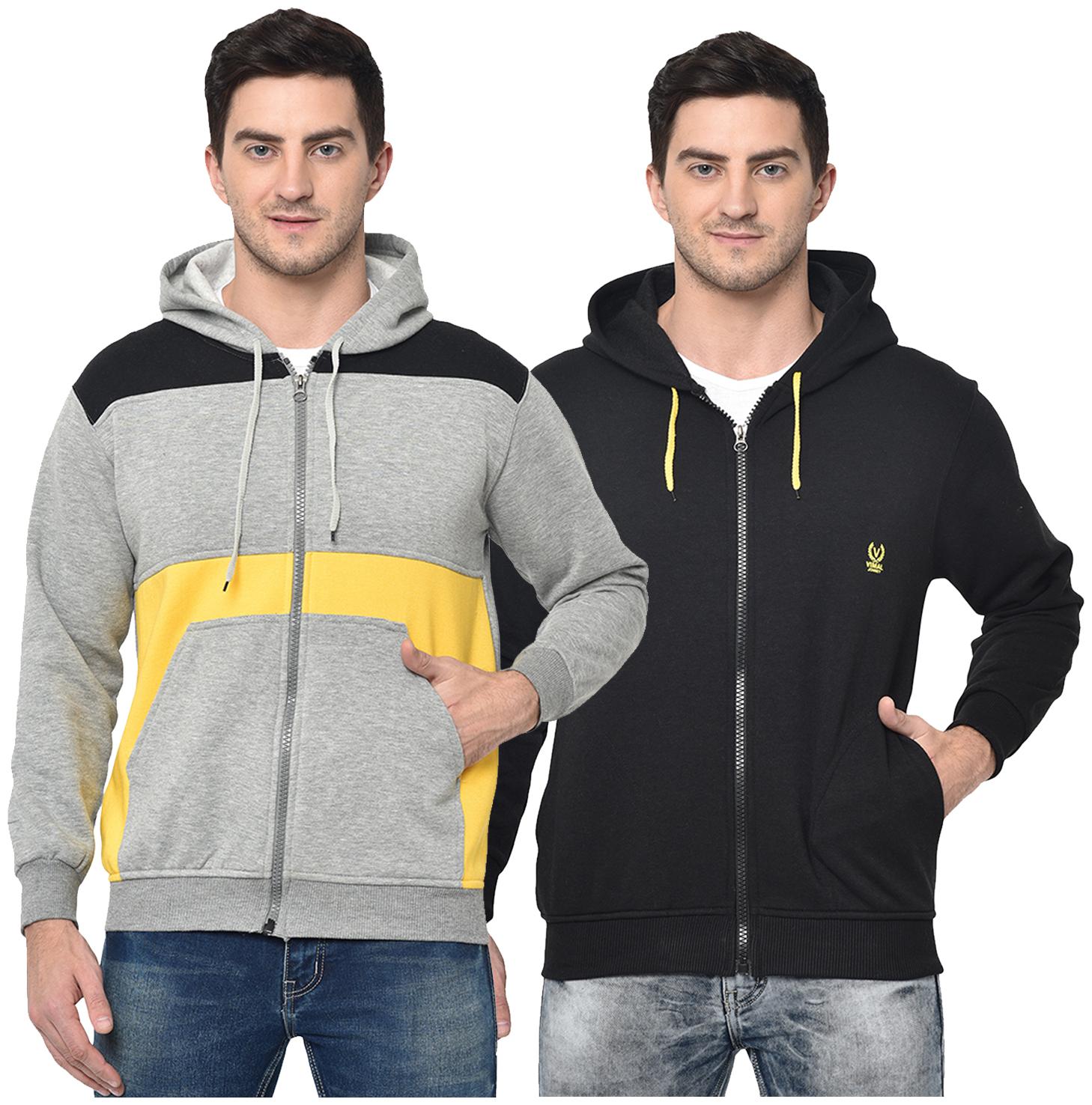 

VIMAL JONNEY Men Multi Hooded Hoodie