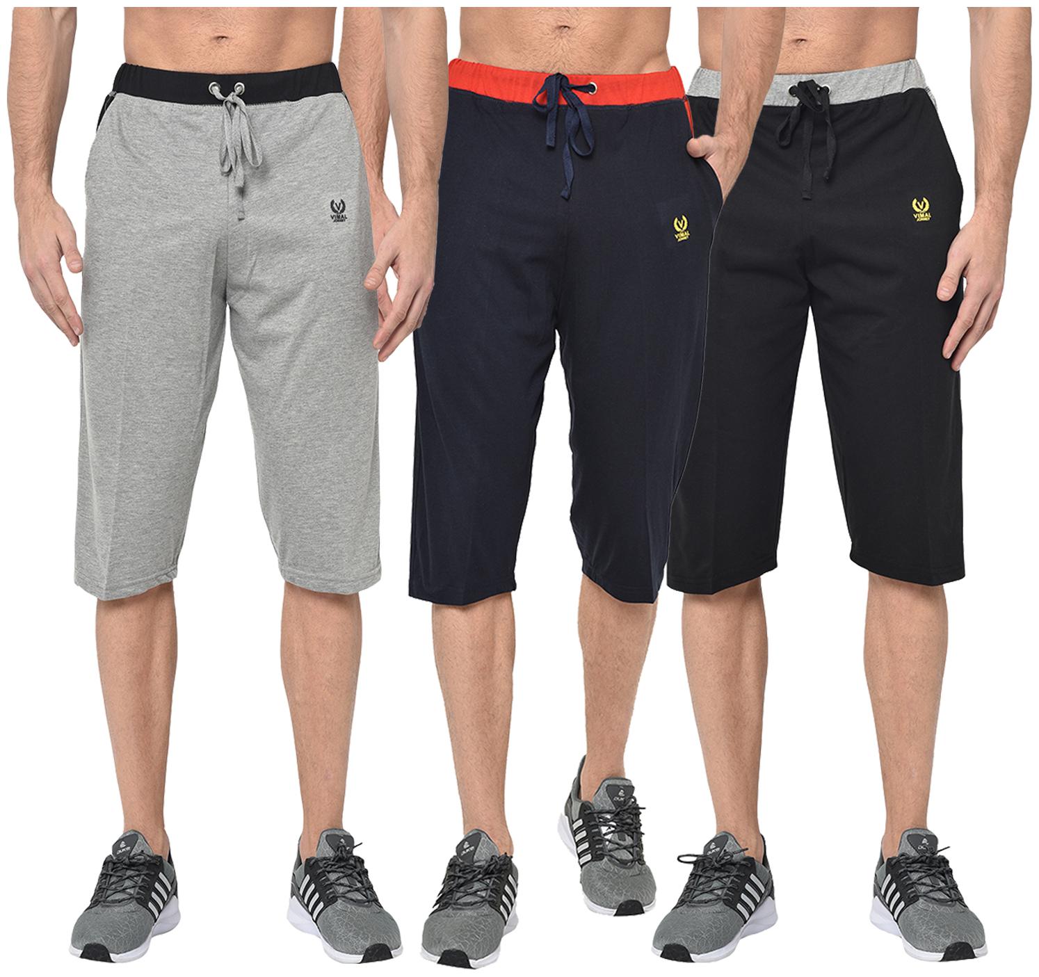 

VIMAL JONNEY Men Multi Regular Fit Regular Shorts