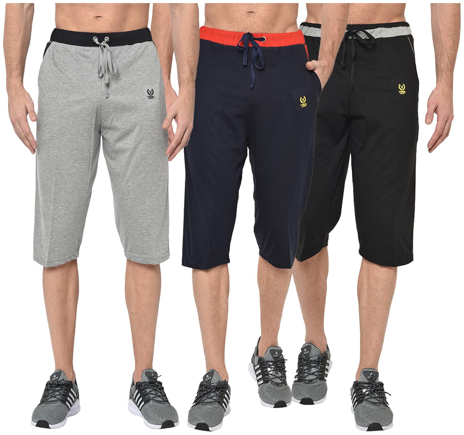 

VIMAL JONNEY Men Multi Regular Fit Regular Shorts