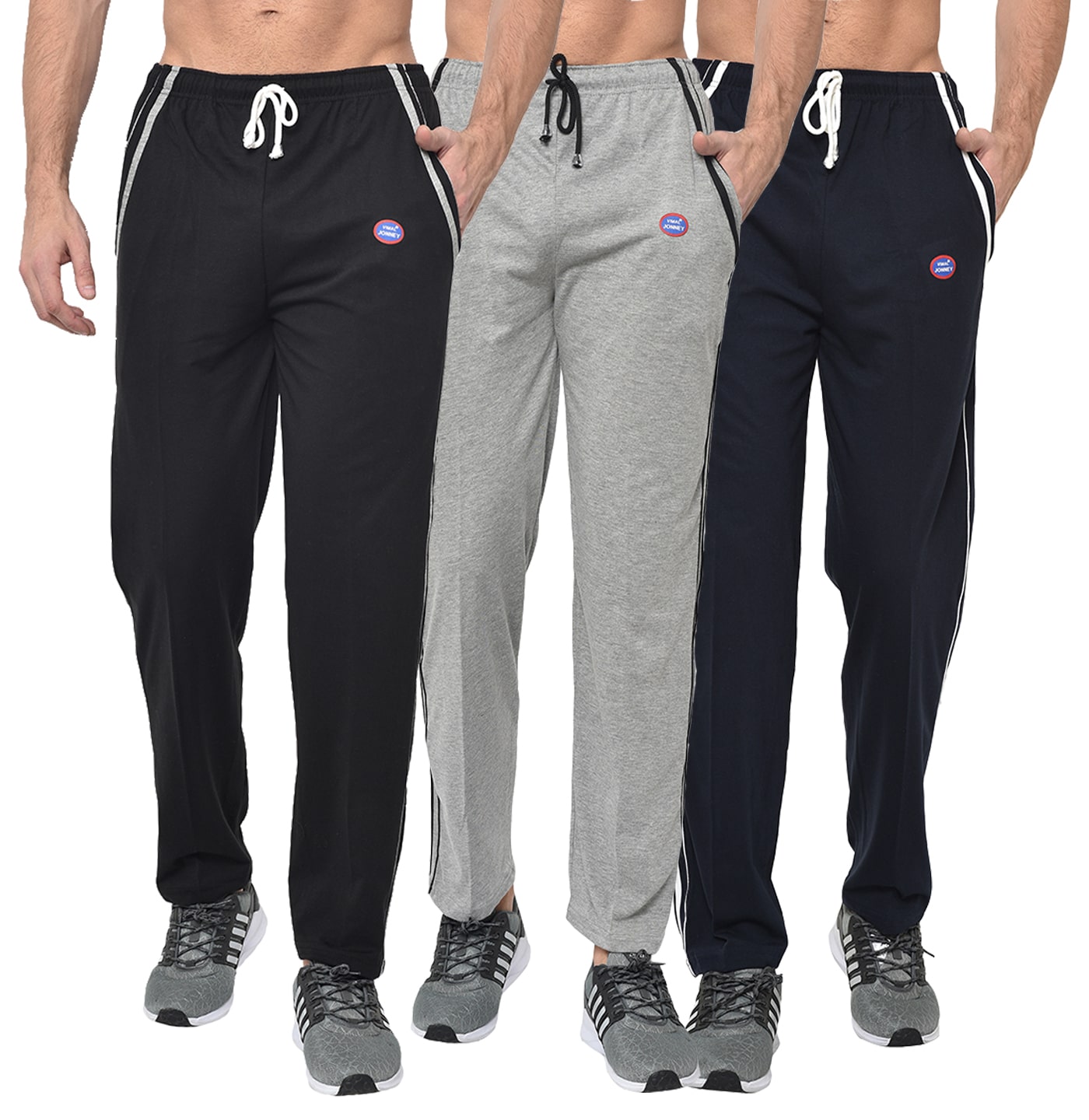 

VIMAL JONNEY Men Multi Solid Regular fit Track pants