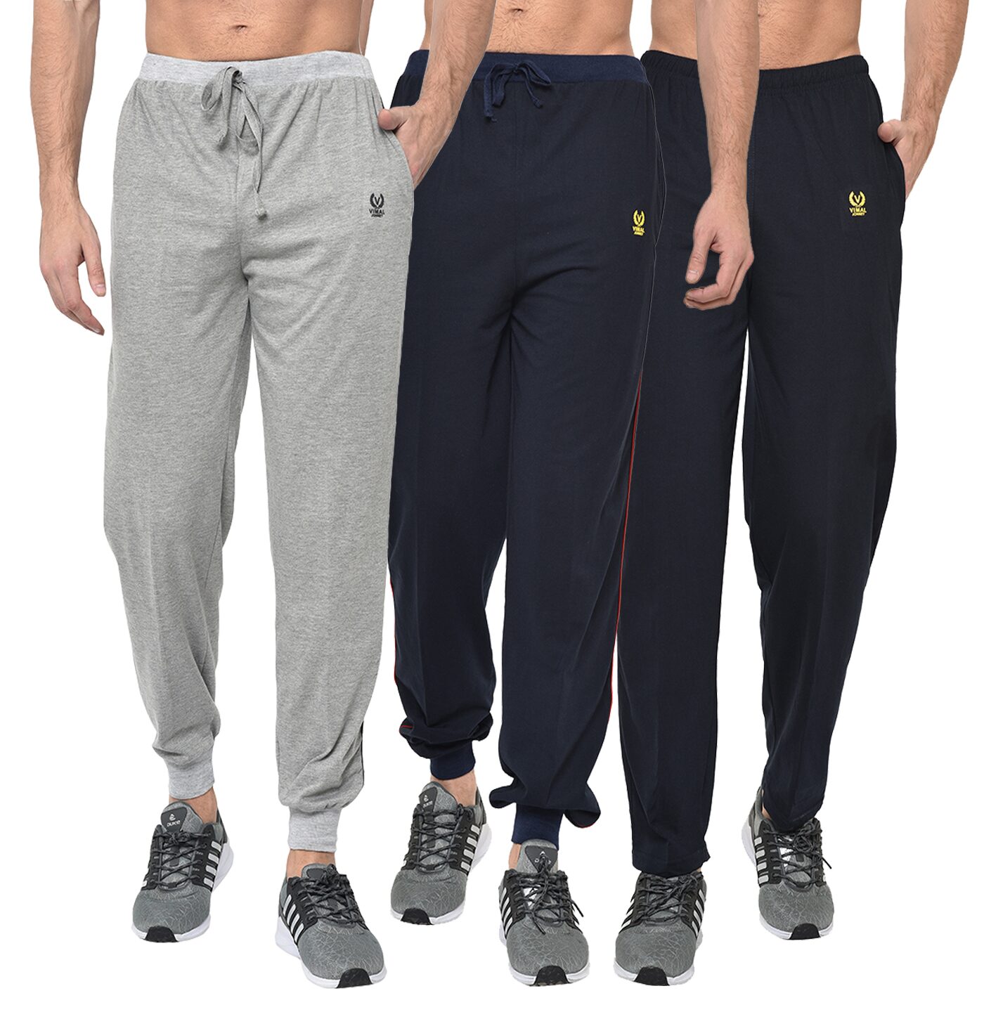 

VIMAL JONNEY Men Multi Solid Regular fit Joggers