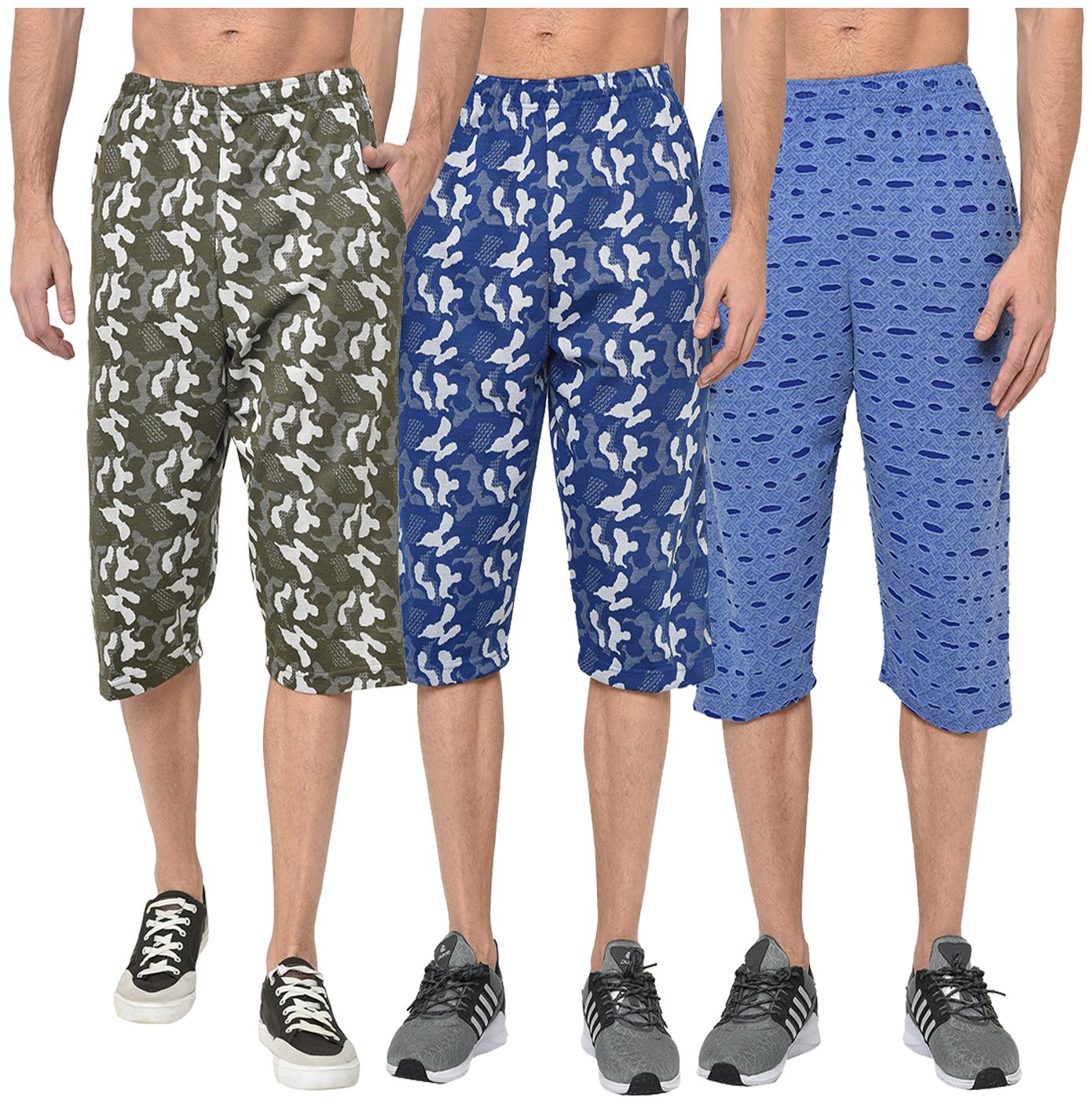 

VIMAL JONNEY Men Multi Regular Fit Regular Shorts