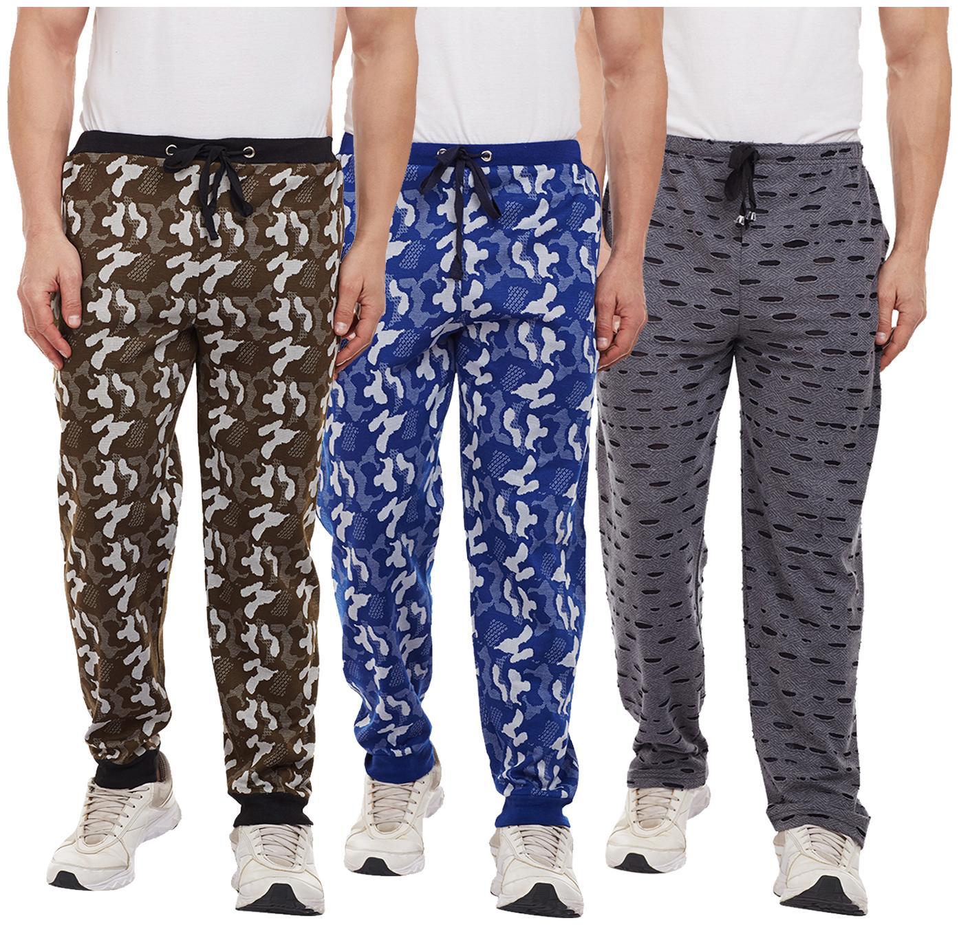

Vimal Jonney Multicolor Trackpants For Men(Pack Of 3)