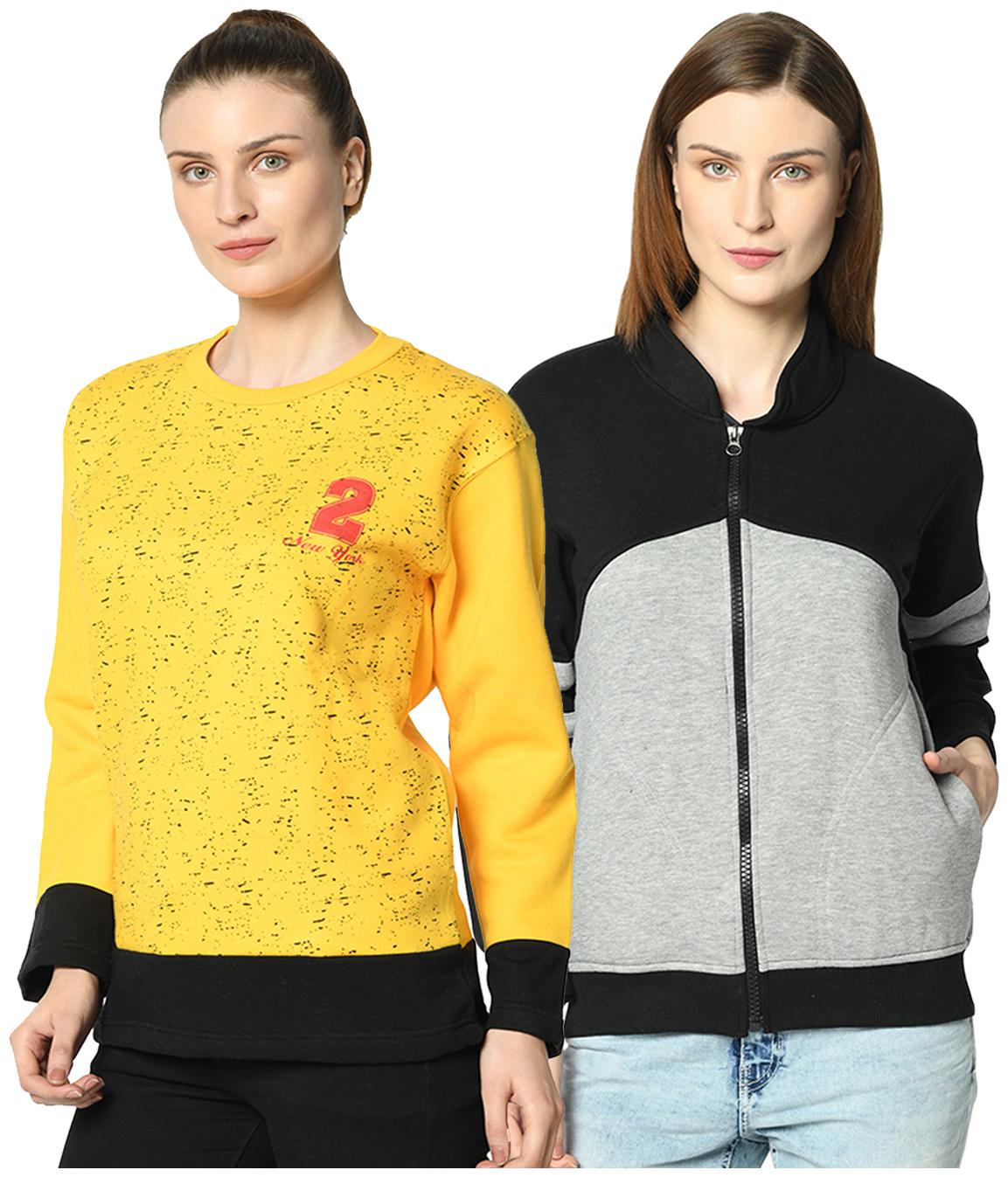 

VIMAL JONNEY Women Printed Sweatshirt - Multi