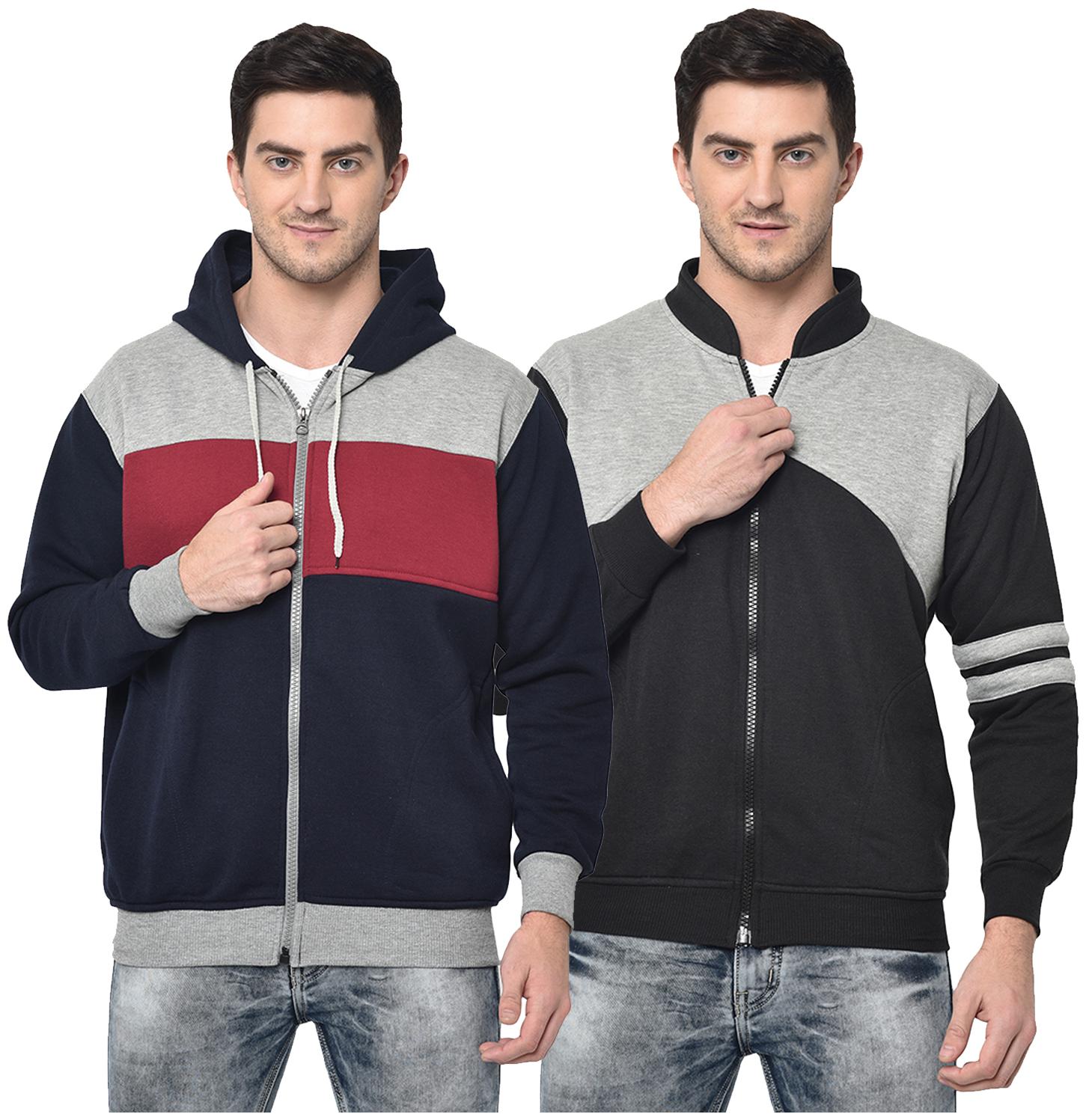 

VIMAL JONNEY Men Multi Hooded Hoodie