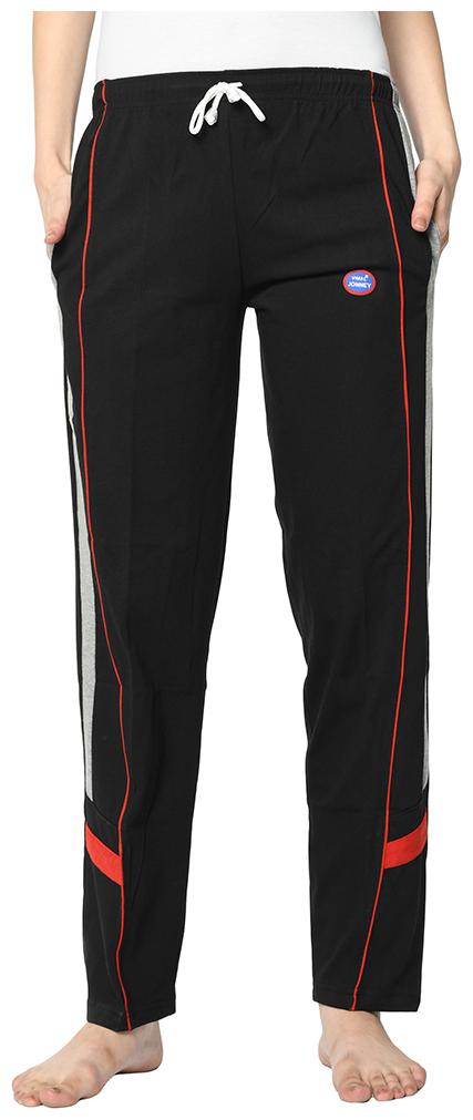 

Vimal Jonney Women Cotton Blend Solid Track Pants (Black)