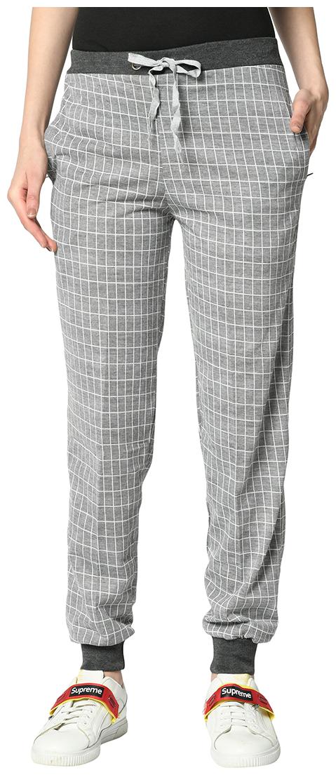 

VIMAL JONNEY Women s Regular Fit Cotton Joggers Grey