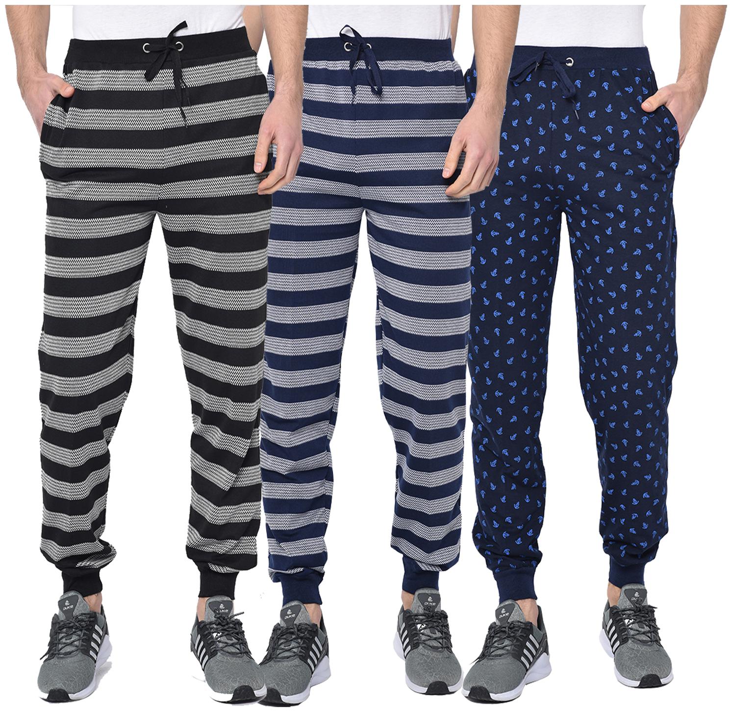 

VIMAL JONNEY Men Multi Striped Regular fit Joggers