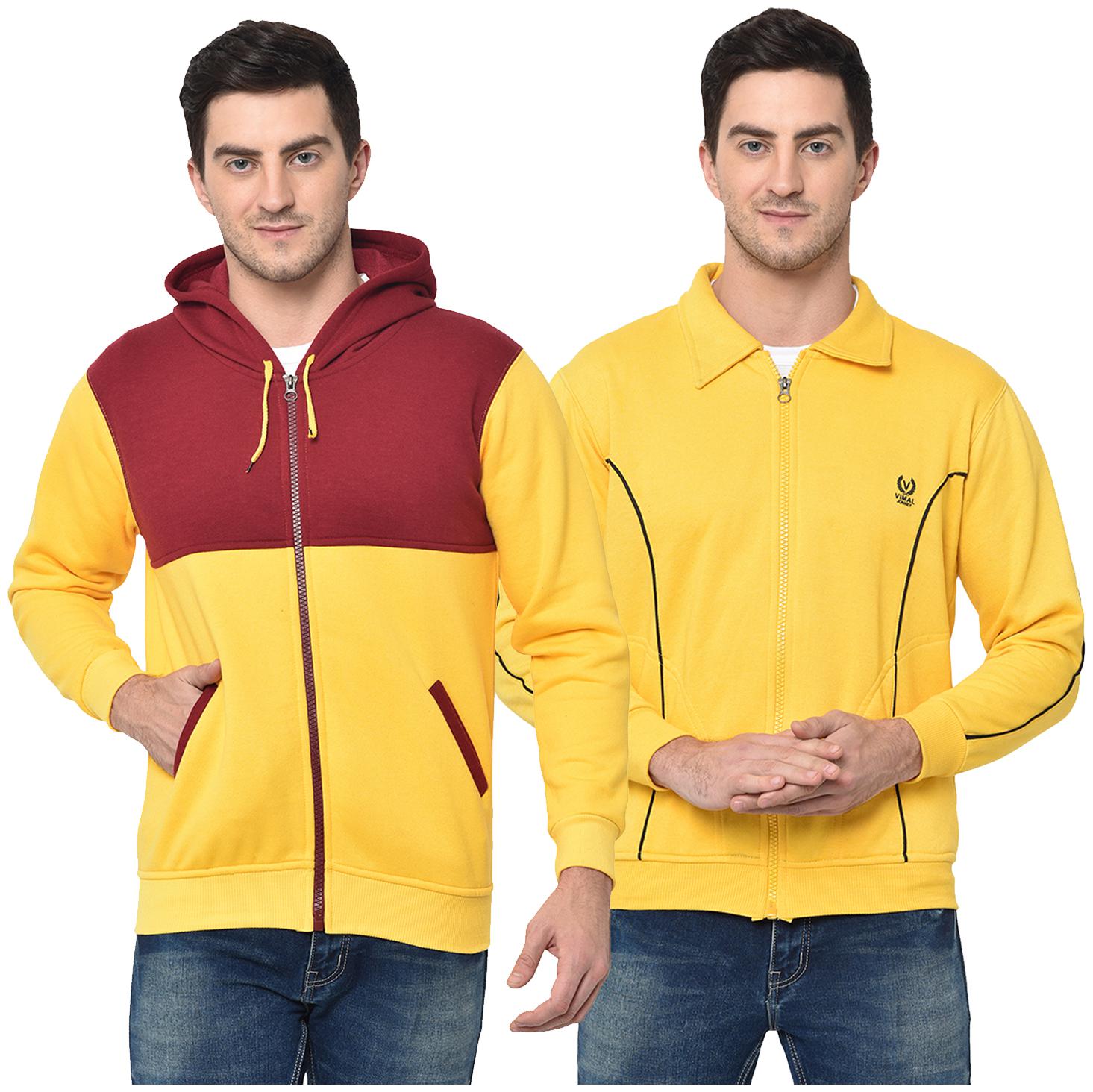 

VIMAL JONNEY Men Multi Hooded Hoodie