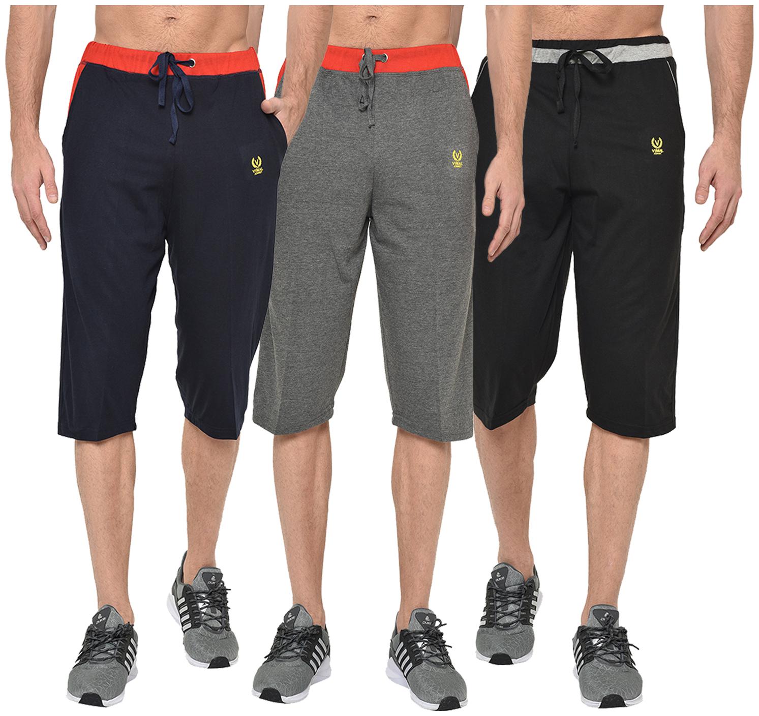 

VIMAL JONNEY Men Multi Regular Fit Regular Shorts