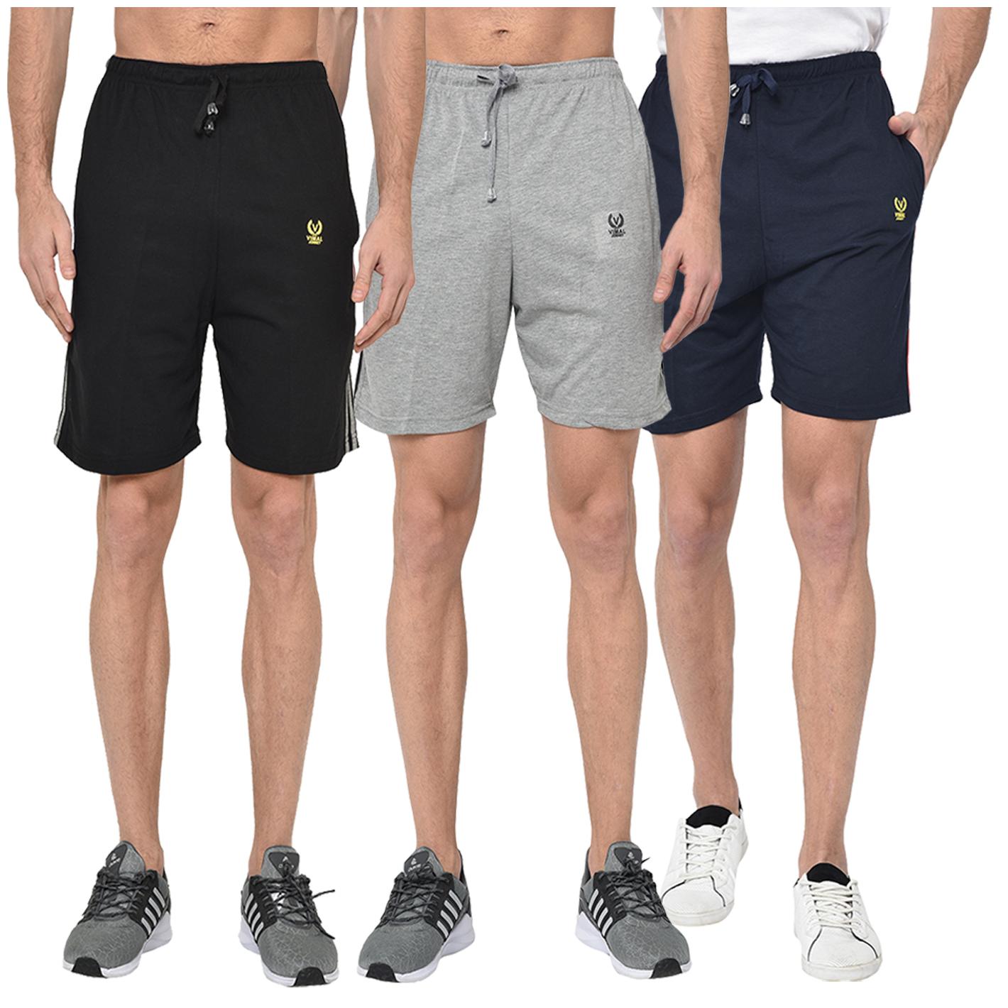 

VIMAL JONNEY Men Multi Regular Fit Regular Shorts