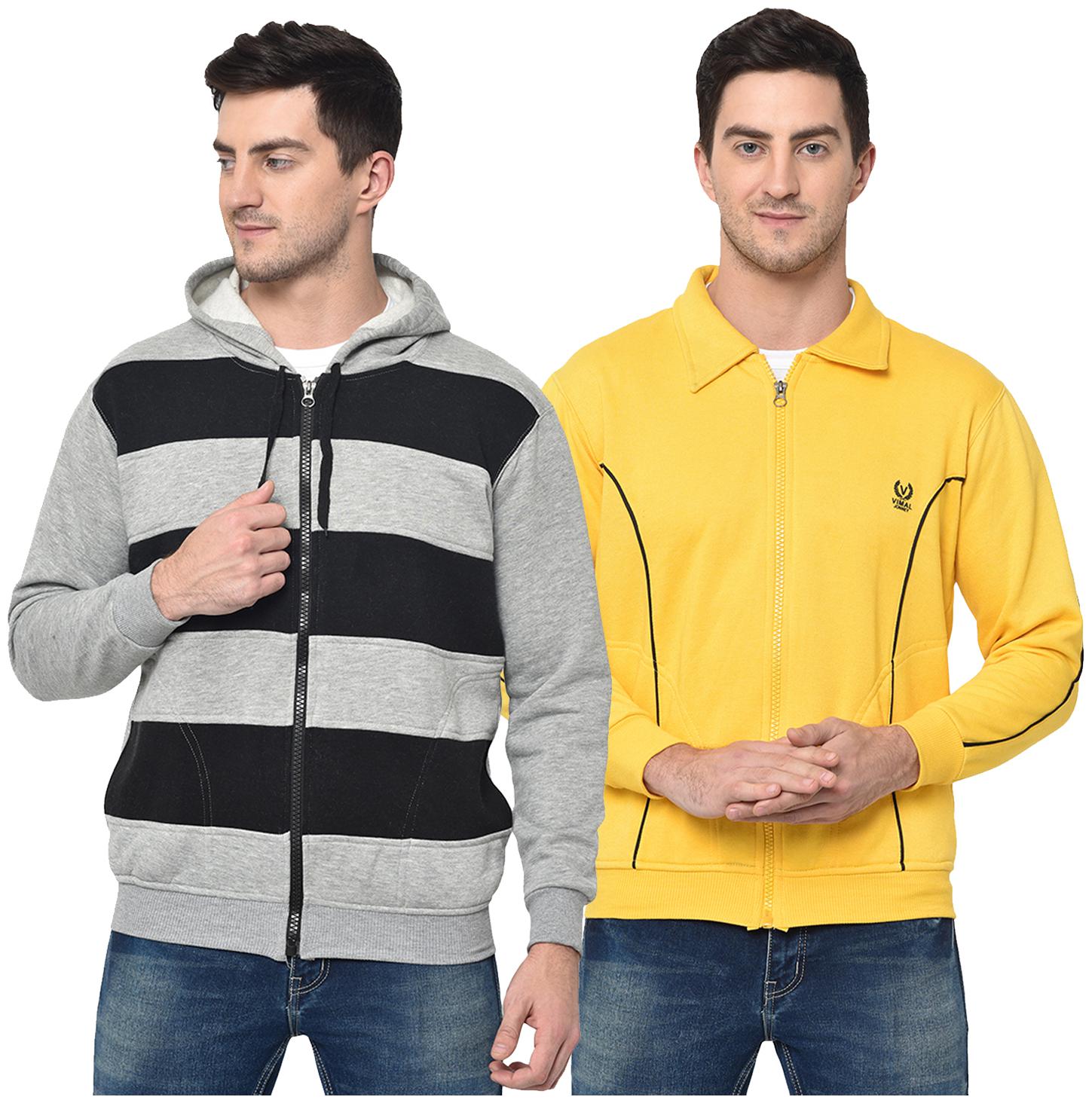 

VIMAL JONNEY Men Multi Hooded Hoodie