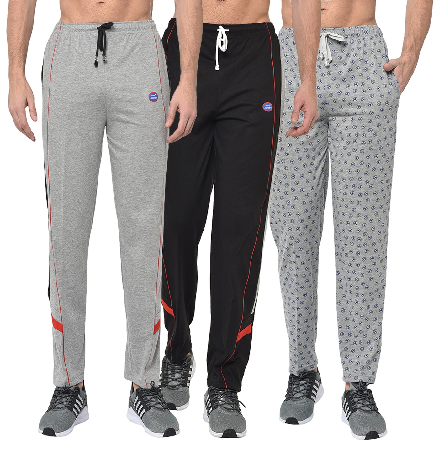 

VIMAL JONNEY Men Multi Solid Regular fit Track pants