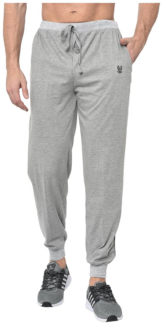 

VIMAL JONNEY Men Grey Solid Regular fit Joggers