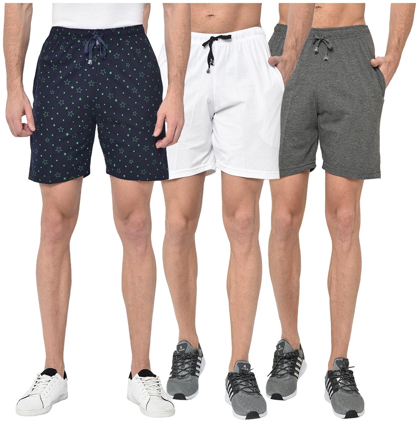 

VIMAL JONNEY Men Multi Regular Fit Regular Shorts