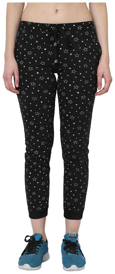 

Vimal Jonney Cotton Blended Regular Fit Black Track Pant For Women s