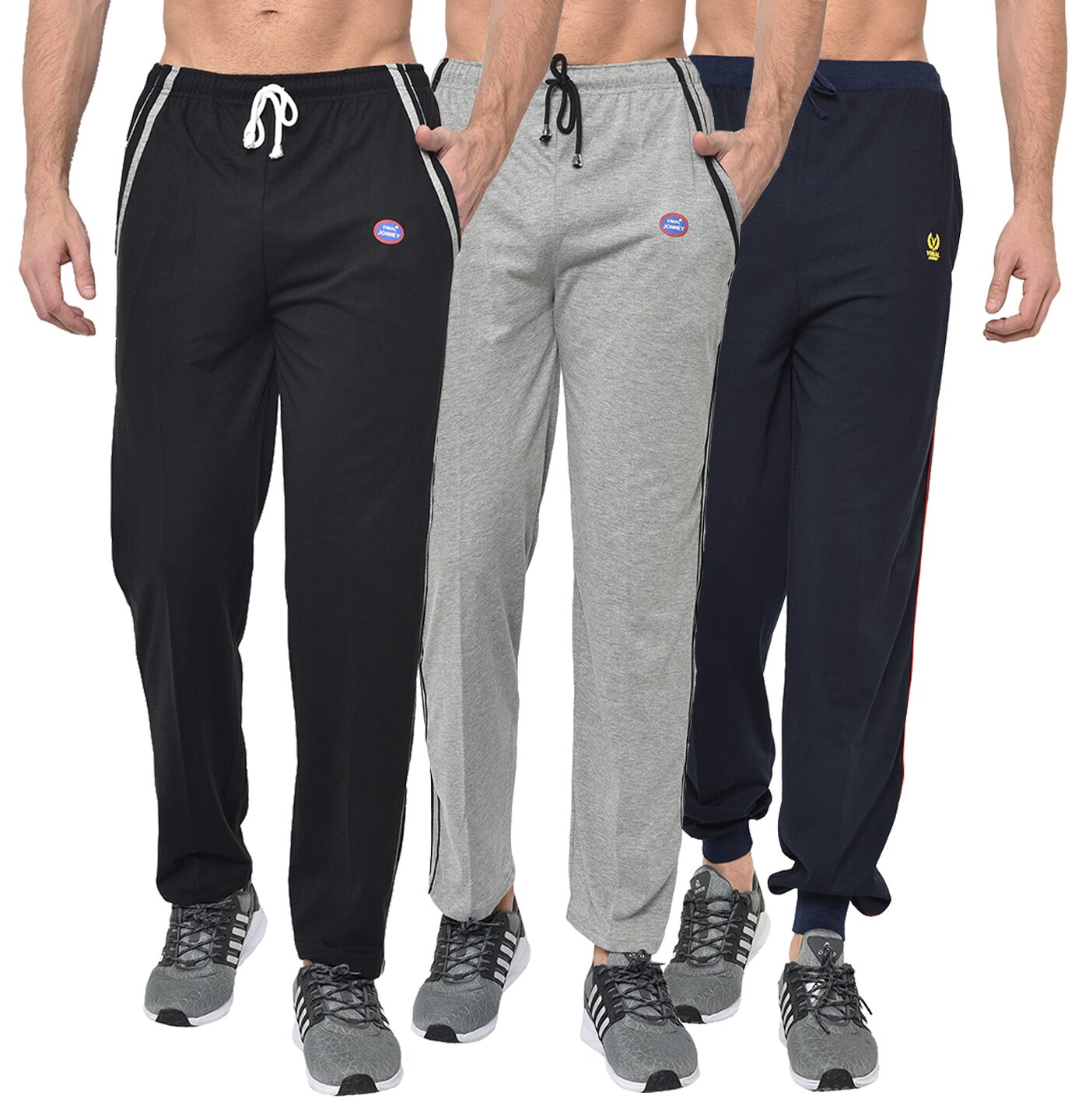 

VIMAL JONNEY Men Multi Solid Regular fit Track pants