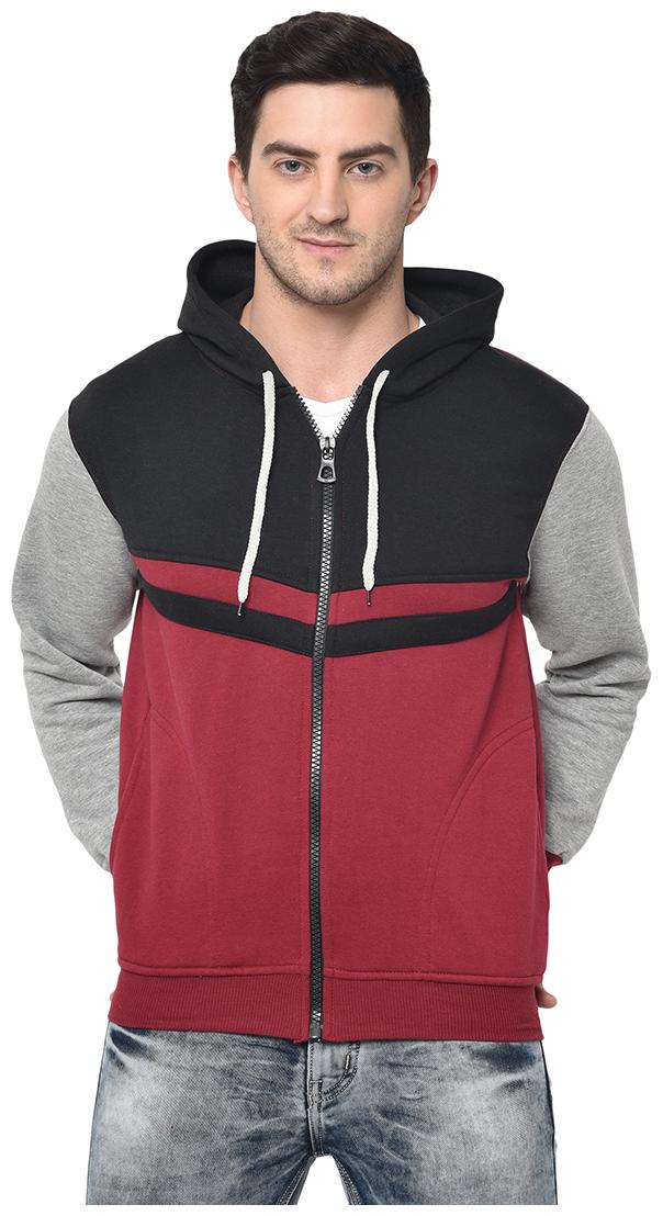 

VIMAL JONNEY Men Multi Hooded Hoodie